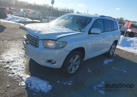 2008 Toyota Highlander Sport z USA, uszkodzony, nr VIN JTEES43A282100253